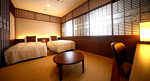 Japanese style twin room